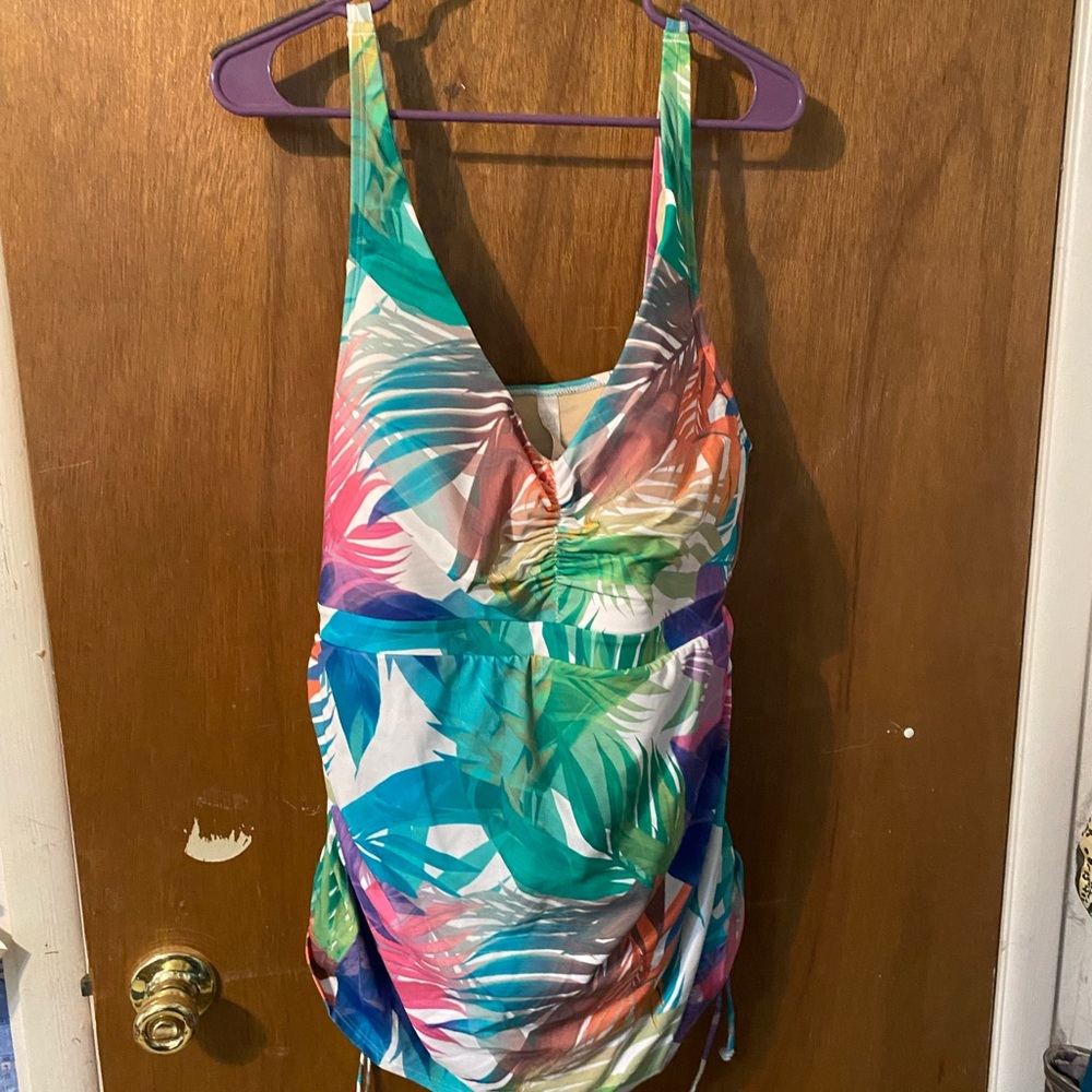 Cacique Multicolor Tropical Swimsuit